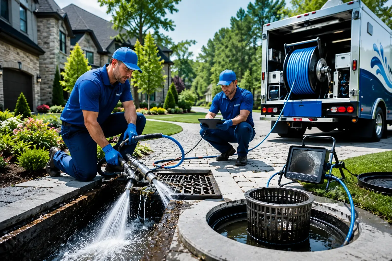 Local outdoor drain cleaning professionals in Horseshoe Bay, TX